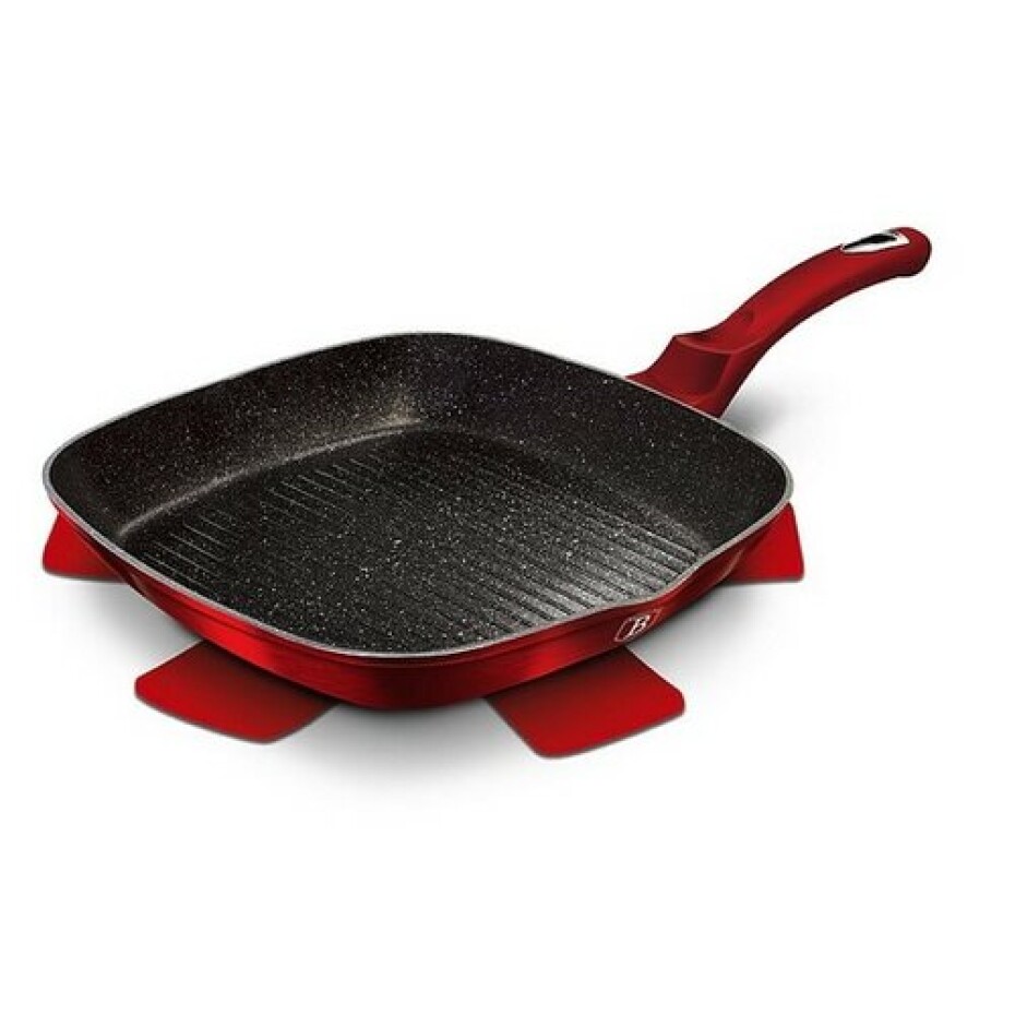 Berlinger Haus Grilovací pánev Burgundy Metallic Line, 28 cm  - main (1)