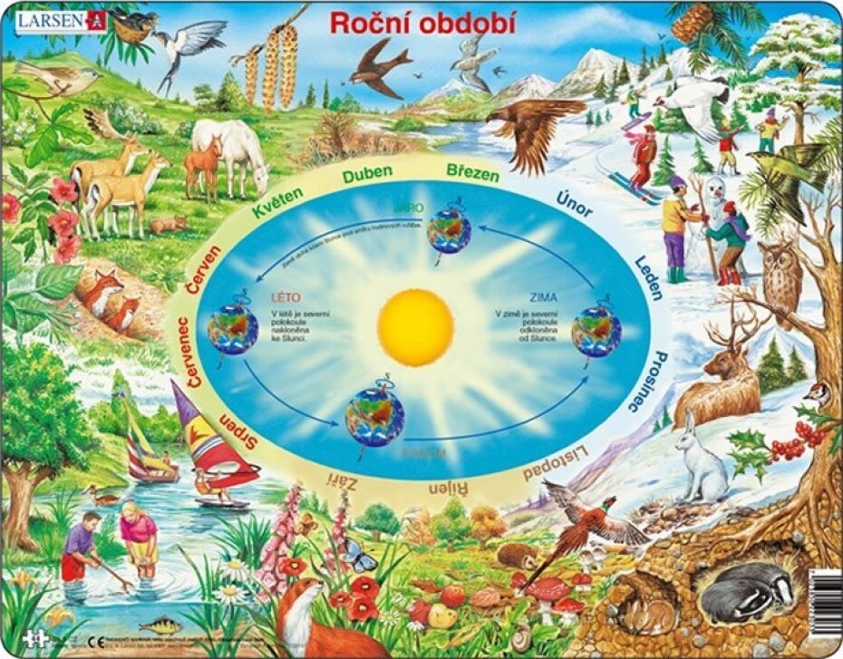 Puzzle MAXI - Roční období/44 dílků - main (0)