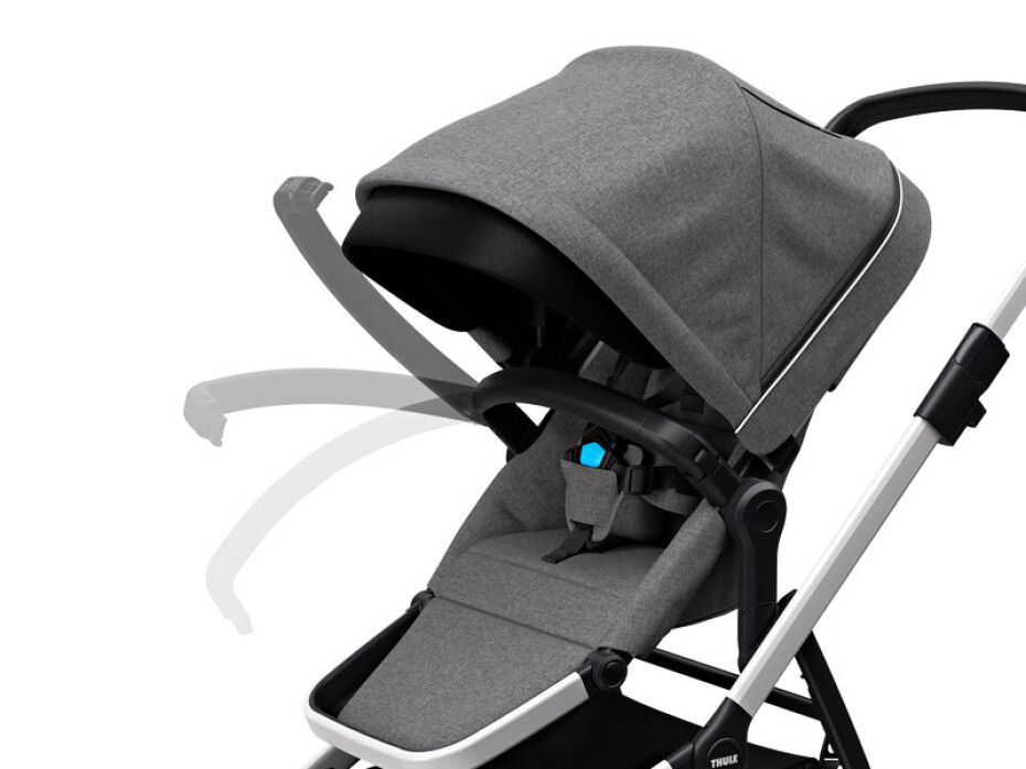 Městský kočárek Thule Sleek Grey Melange - main (4)