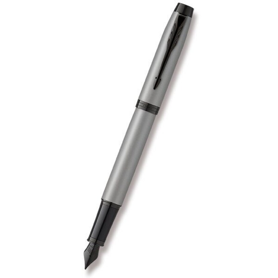 Plnící pero Parker IM Achromatic Grey BT 1502/31276 - hrot F (slabý) - main (0)