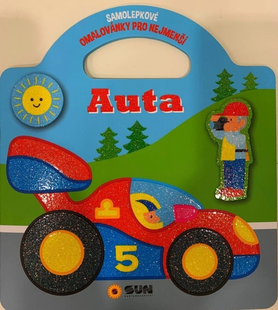 Auta - Samolepkové omalovánky - main (0)