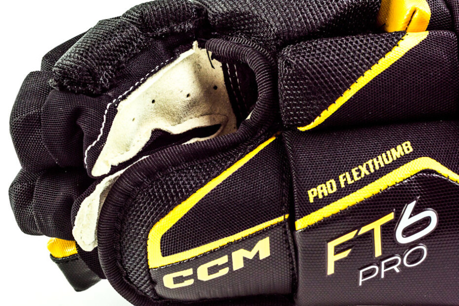 Hokejové rukavice CCM JetSpeed FT6 Pro Black/Sunflower Senior 13 palců - main (4)