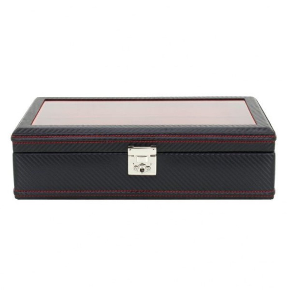 Box na hodinky Friedrich Lederwaren Carbon 32048-2 - main (0)