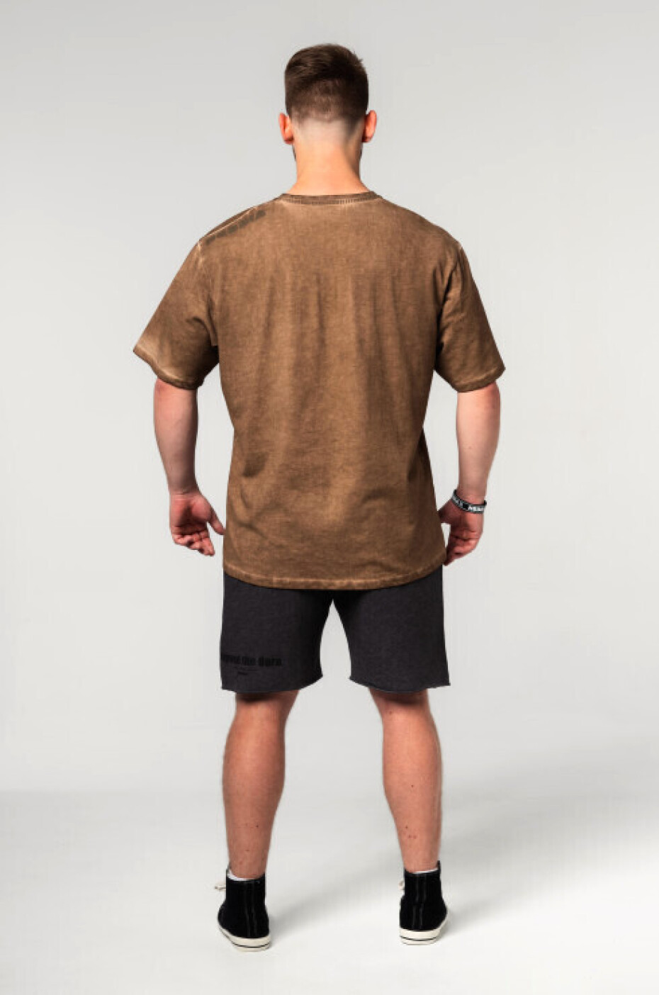 Nebbia Washed-off oversized tričko HERITAGE 355 - main (2)