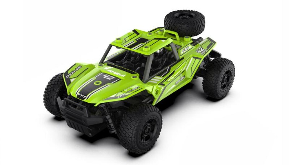 Amewi RC STAVEBNICE COOLRC DIY FROG BUGGY 2WD 1:18 - main (0)