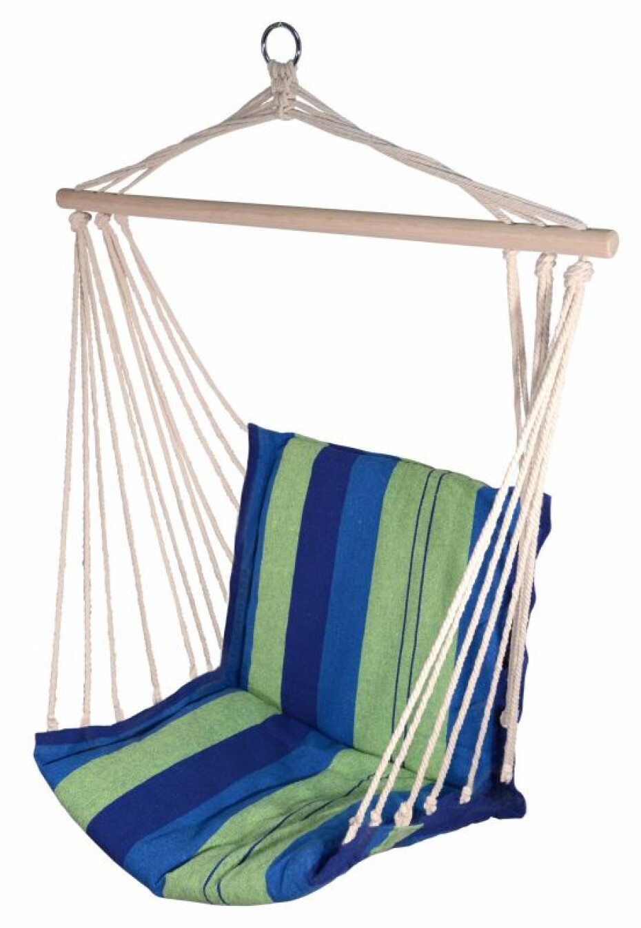 Cattara Houpací síť k sezení 95x50cm modro-zelená - main (0)