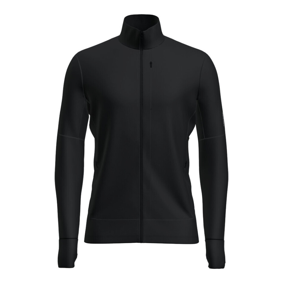 Pánská mikina Icebreaker Merino 260 Quantum IV LS Zip Black M - main (0)