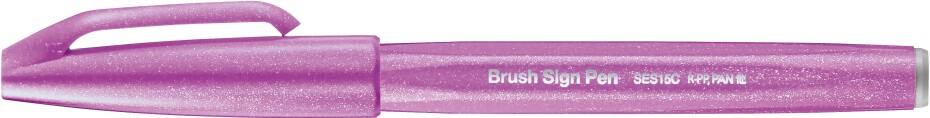 Popisovač Pentel Brush Sign Pen - růžovofialový - main (0)