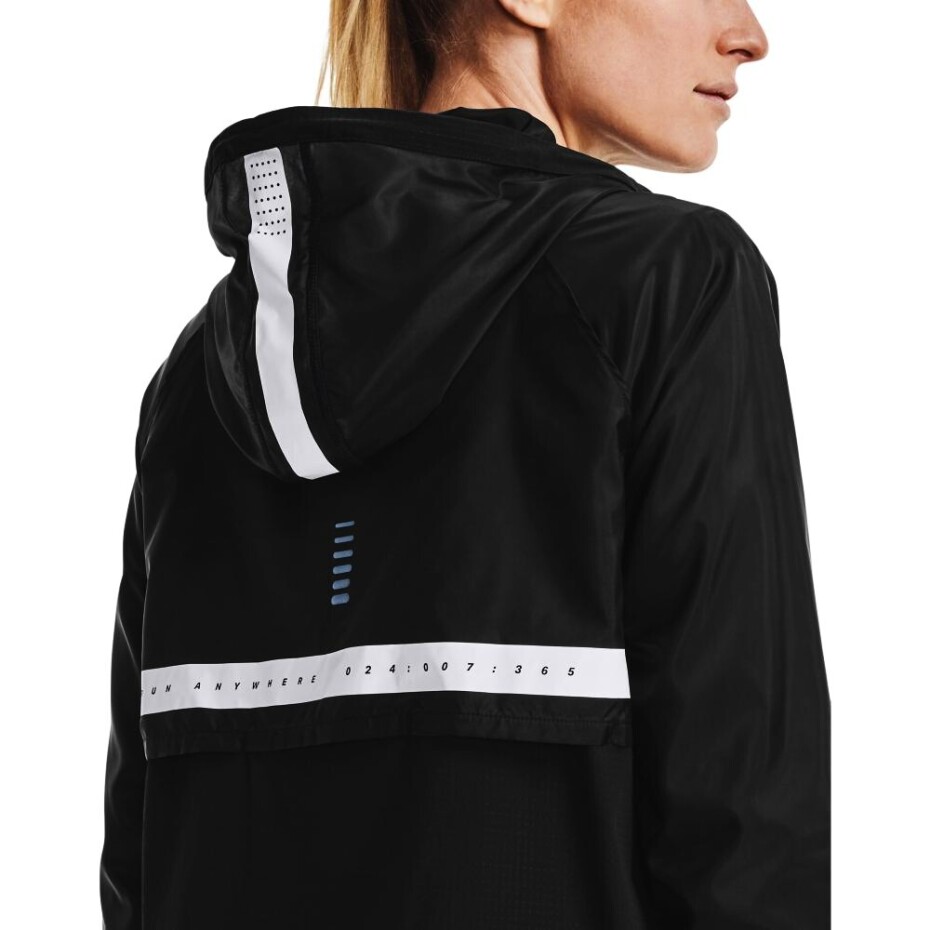 Dámská bunda Under Armour  Run Anywhere Anorak-BLK XS - main (2)