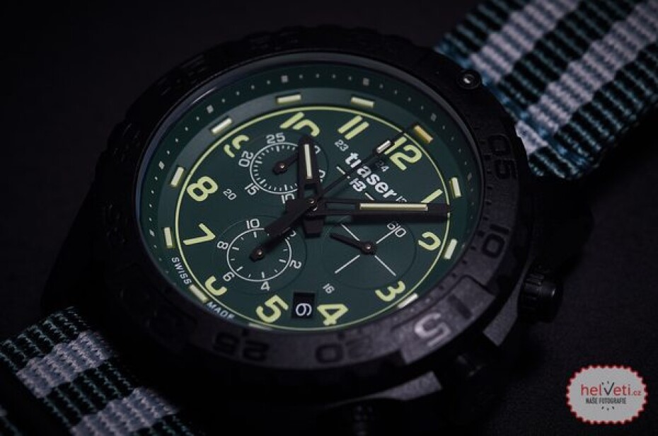 Traser P96 Outdoor Pioneer Evolution Chrono Green nato - main (4)
