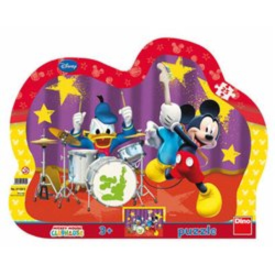 Puzzle Mickeyho kapela 25 dílků - main (0)