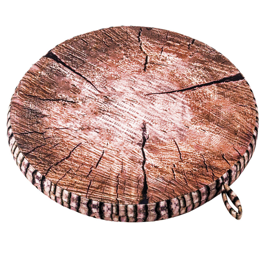 Sedák Dřevo hnědá, 40 cm - main (1)