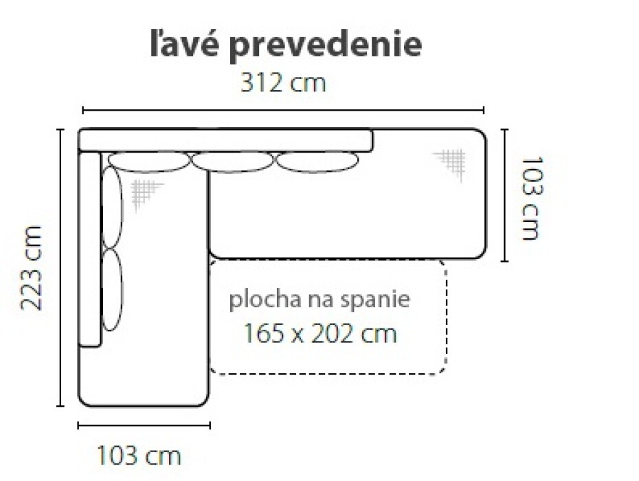 Stagra Rohová sedací souprava SPLIT Provedení: levé - main (0)