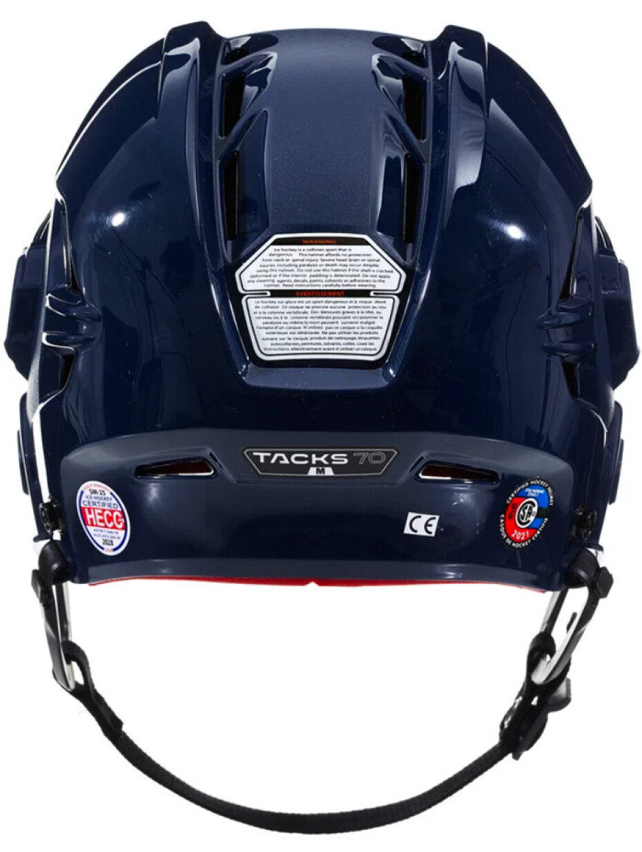 Hokejová helma CCM Tacks 70 Navy Senior M - main (1)