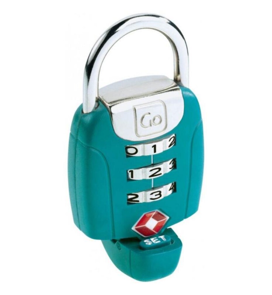 Go Travel zámek TSA Twist N Set Lock green - main (0)