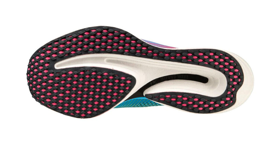 Pánská běžecká obuv Mizuno Wave Rebellion Pro Bolt 2 (Neon)/Ombre Blue/Jet Blue  UK 7 - main (4)