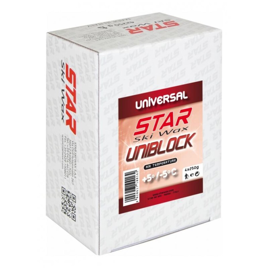 Star Ski Wax Uniblock universal 4x250g - main (0)