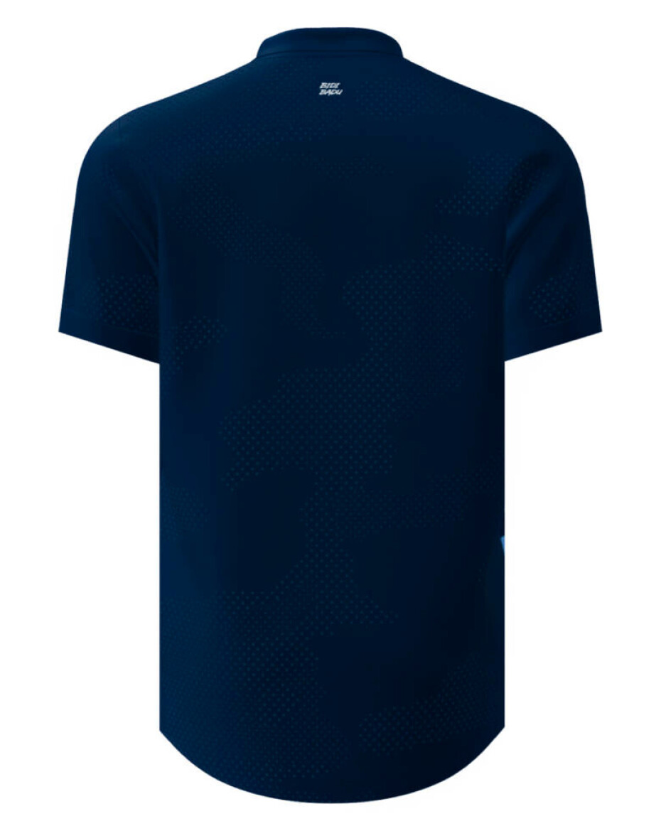 Pánské tričko BIDI BADU  New York 2024 Polo Dark Blue/Red - main (1)