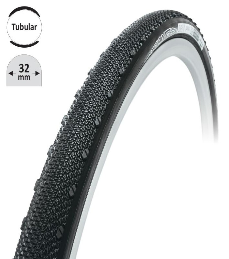TUFO Galuska DRY PLUS cros černo-černá 28" /32mm - main (0)