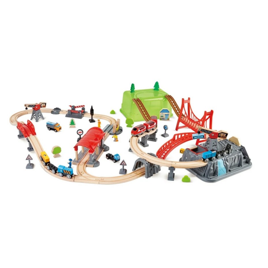 Hape Vláčkodráha s hracím boxem - main (2)