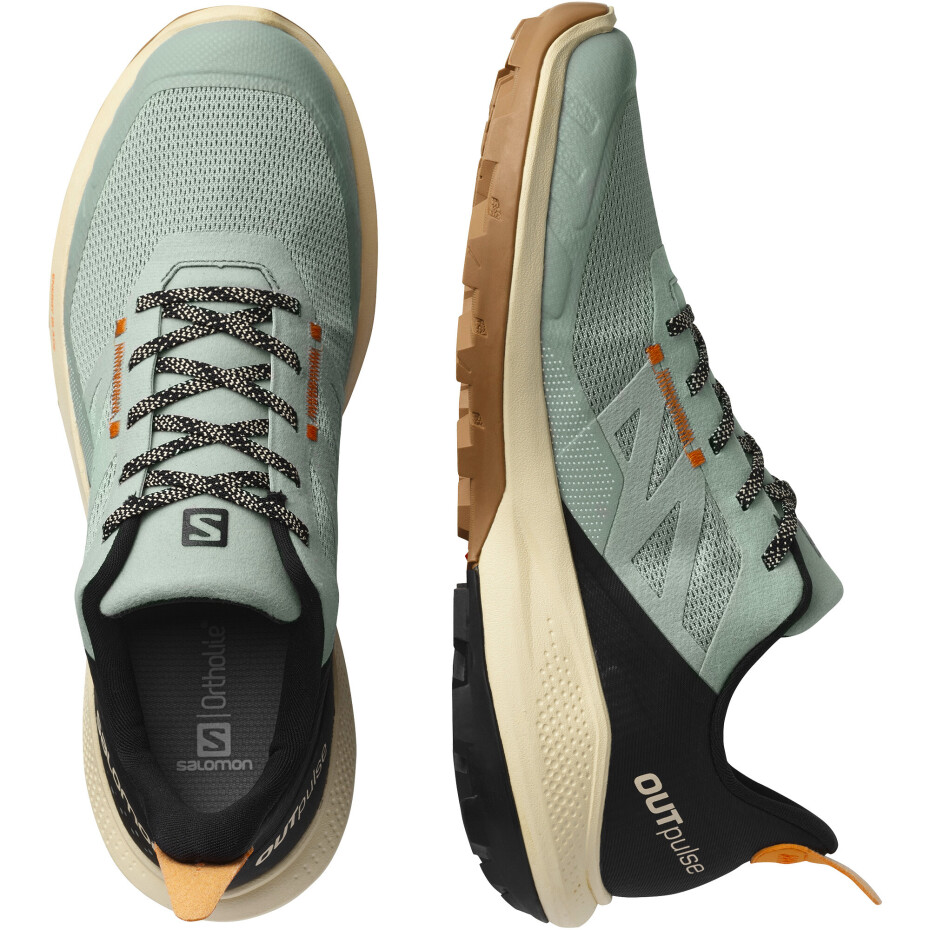Salomon OUTpulse L585100 Wrought Iron Bleached Sand Vibrant Orange - main (3)