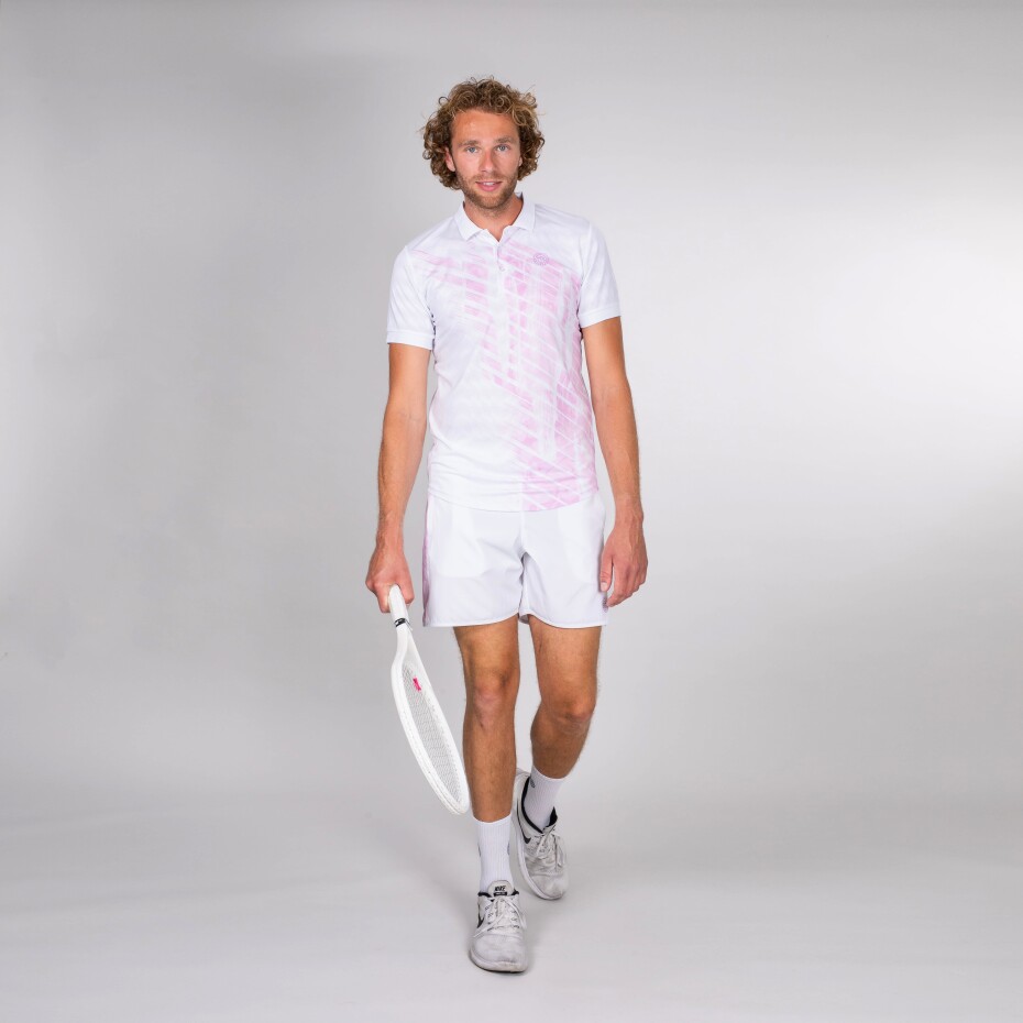 Pánské šortky BIDI BADU  Tulu 7Inch Tech Shorts Lilac/White L - main (3)
