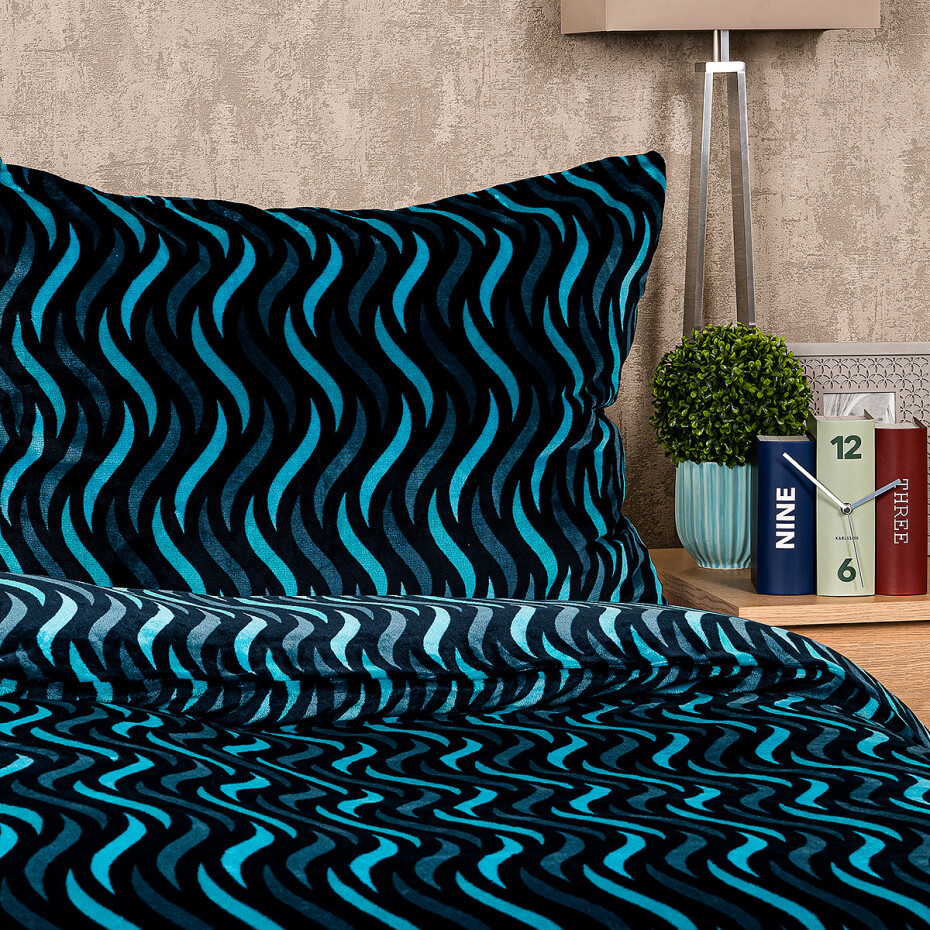 4Home Povlečení Wave mikroflanel, 140 x 220 cm, 70 x 90 cm - main (2)