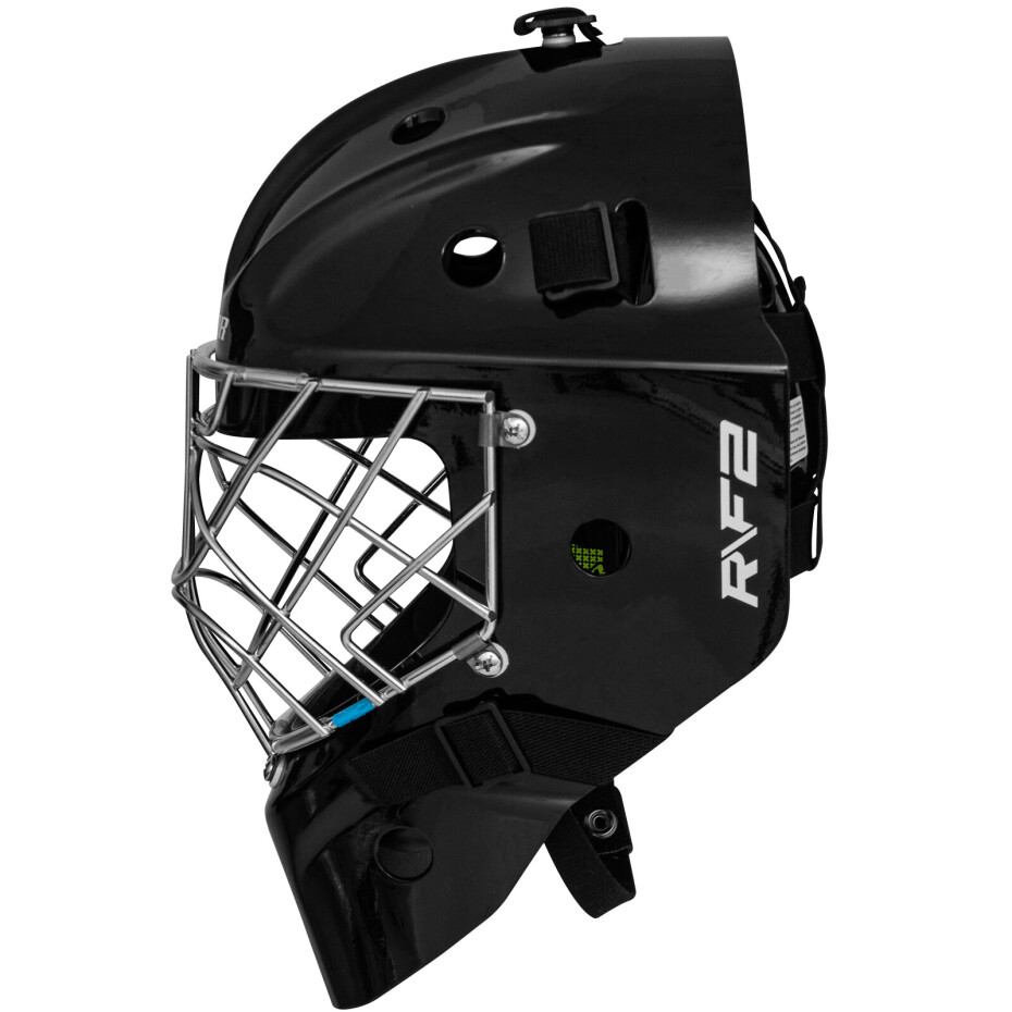 Brankářská hokejová maska Warrior Ritual F2 E Black Senior M/L - main (5)