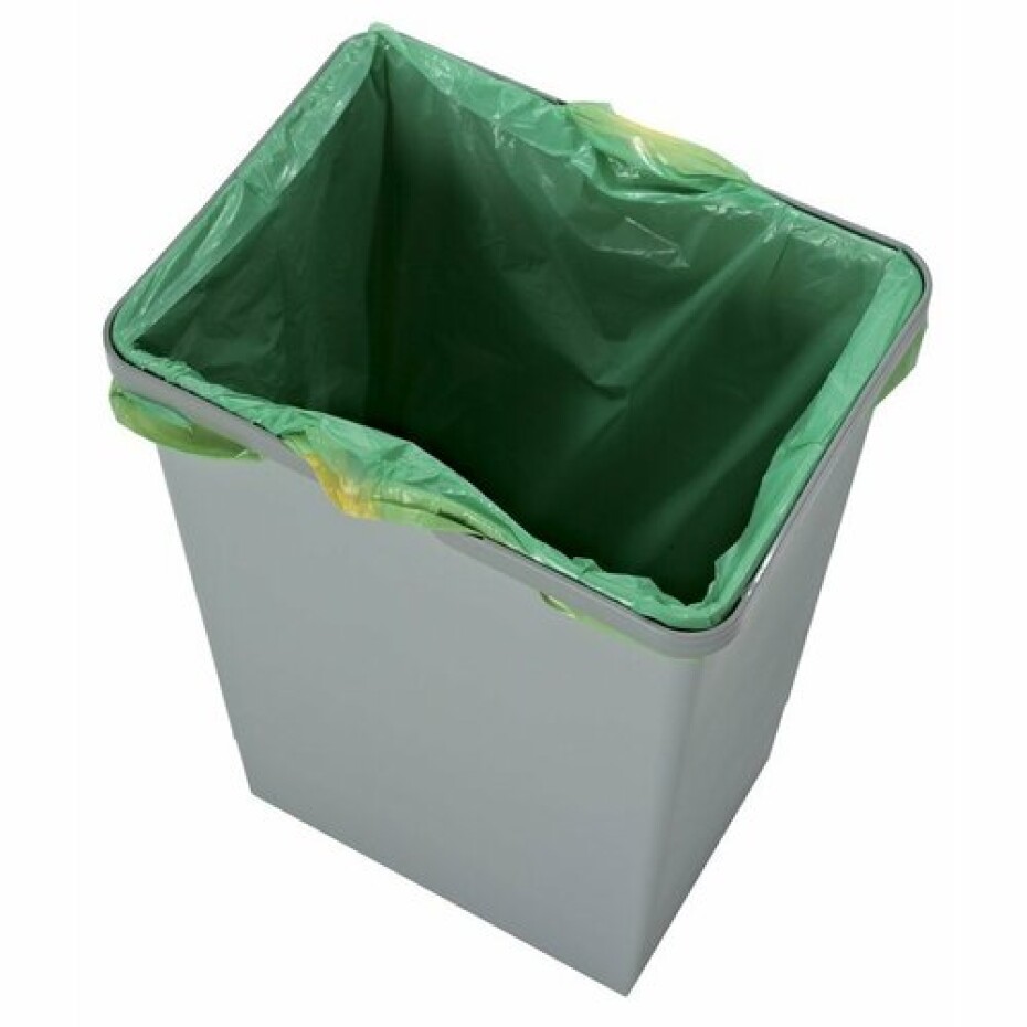 Elletipi Plastový koš s rukojeťmi 8 l, šedá, 8 l - main (2)