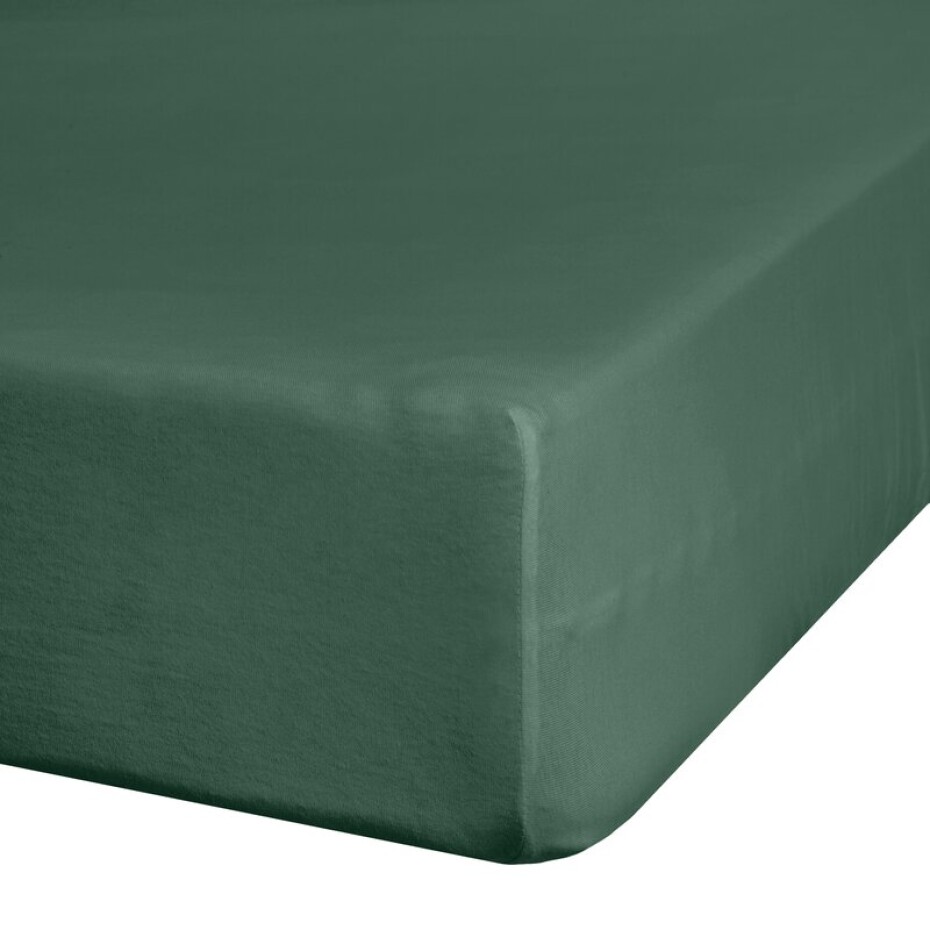 ArtFir Dvoulůžková prostěradlo JERSEY 3 | tmavě zelená 180 x 200 cm - main (0)