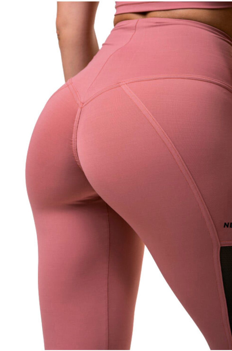 Nebbia High Waist Mesh Leggings 573 růžové - main (2)