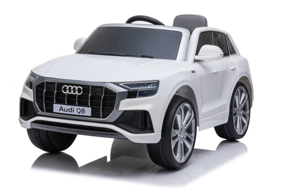 ELJET Dětské elektrické auto Audi Q8 bílá - main (0)