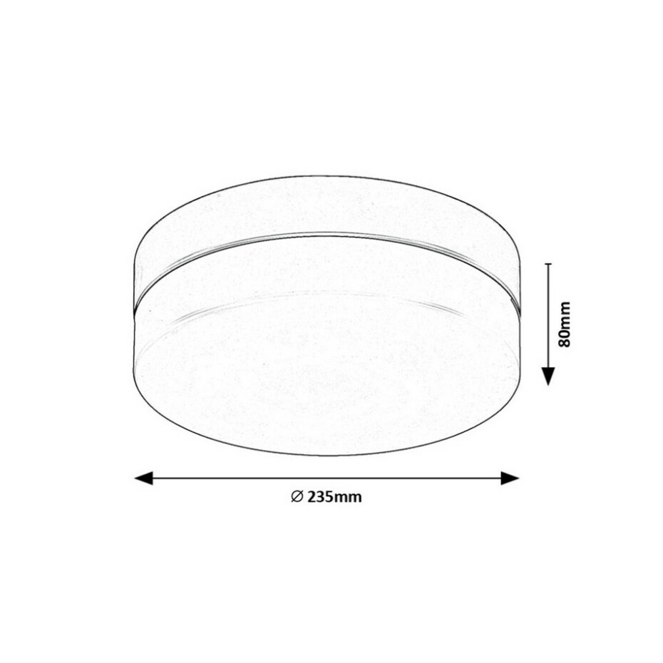 Rabalux 75025 koupelnové stropní LED svítidlo Galeo - main (6)