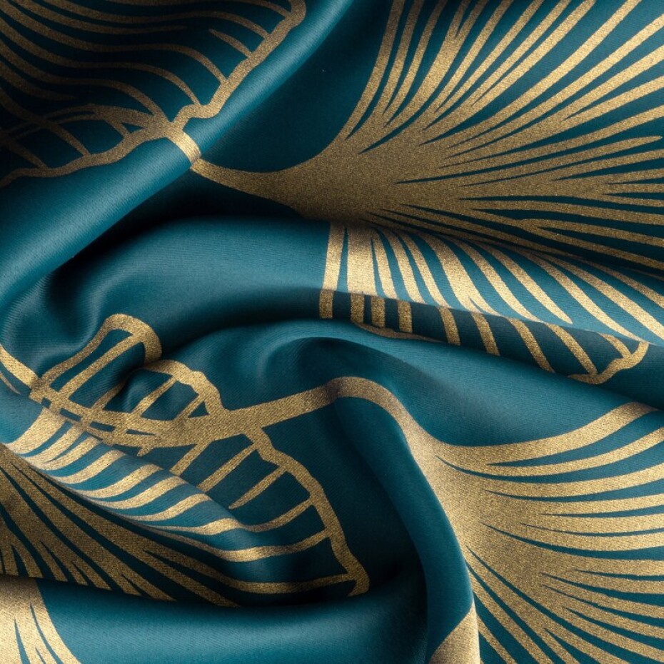 ArtFir Zatemňovací závěs HARMONY K | tmavý tyrkysový 140 x 250 cm - main (8)