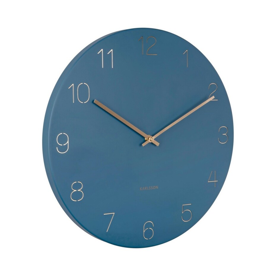 Karlsson 5762BL designové nástěnné hodiny, pr. 40 cm - main (1)