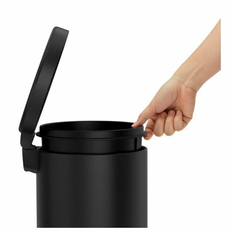 Simplehuman Kulatý pedálový koš 4,5 l, černá - main (3)