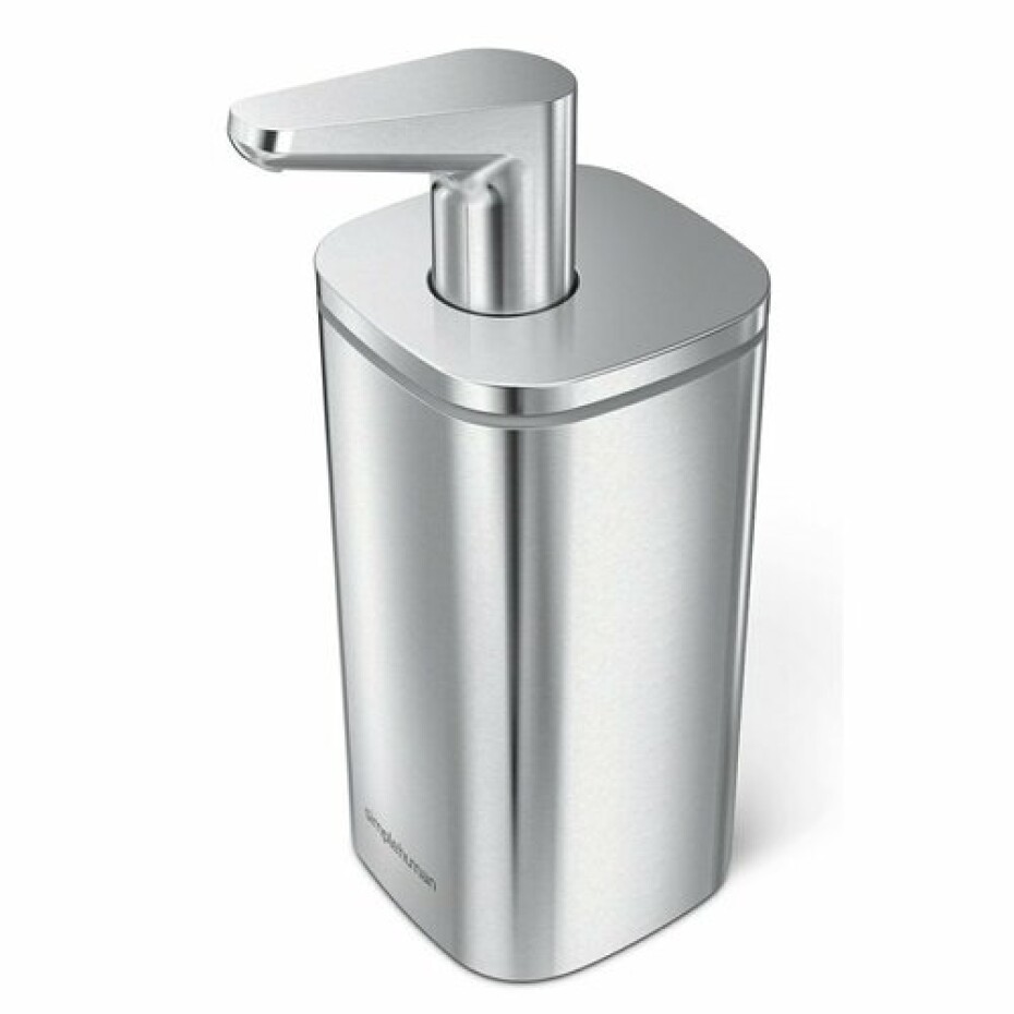 Simplehuman Dávkovač mýdla a desinfekce Pulse 295 ml, nerez - main (0)