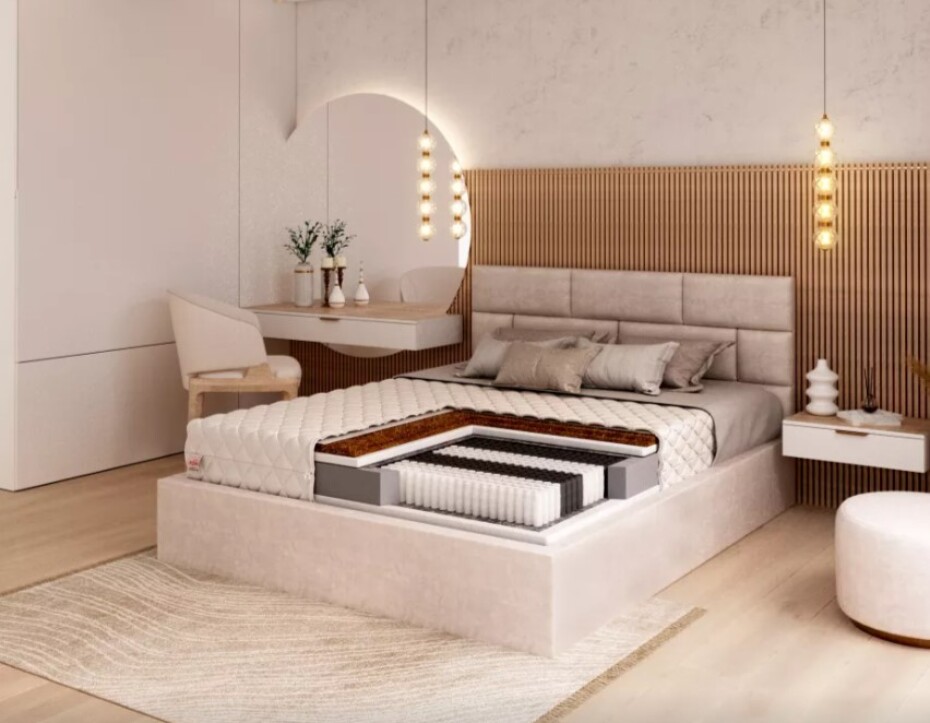 FDM Taštičková matrace GRADO Jersey | 120 x 200 cm - main (2)