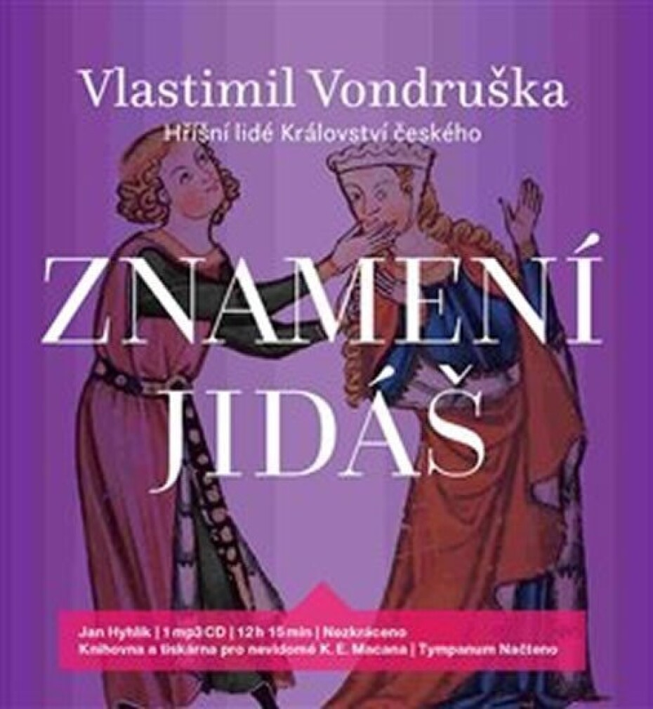 Znamení Jidáš - CDmp3 (Čte Hyhlík Jan) - Vlastimil Vondruška - main (0)