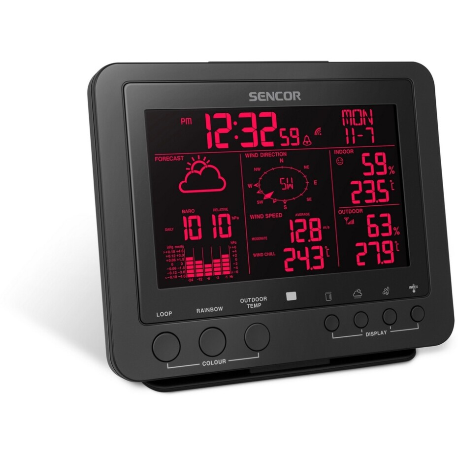 Sencor SWS 9700 Profesionální meteostanice s bezdrátovým senzorem 5v1 - main (4)