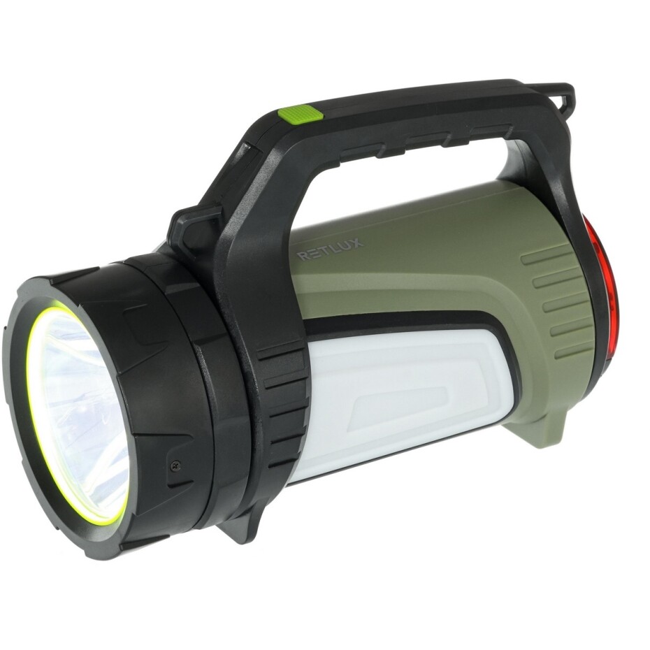 Retlux RPL 87 Ruční nabíjecí LED svítilna, dosvit 150 m, výdrž 20 h - main (10)