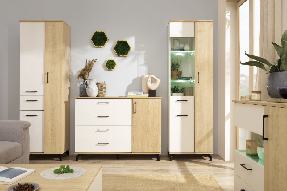 Meblar Skříň MADISON MD1 Barva: Černá - main (8)