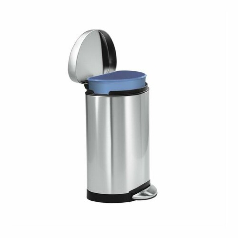 Simplehuman Pedálový půlkulatý koš 10 l, nerez - main (2)