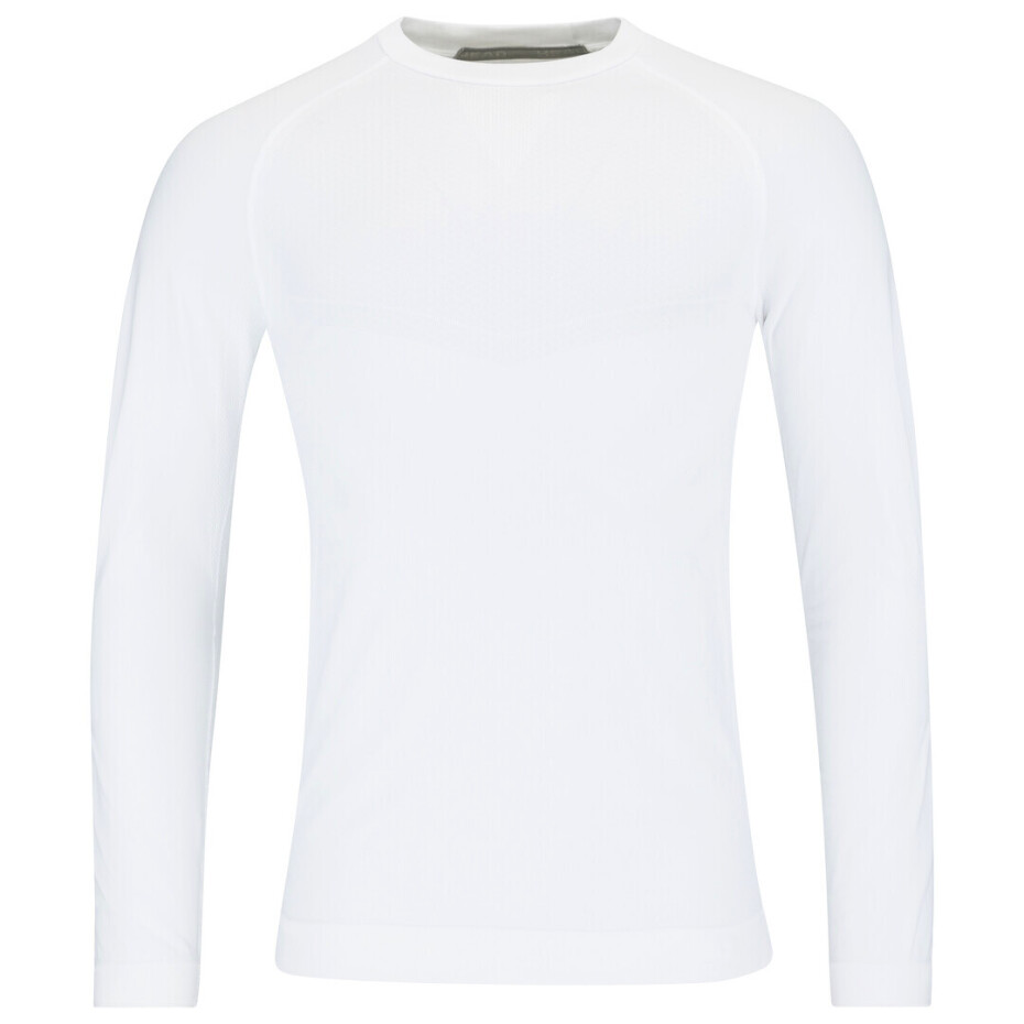 Pánské tričko Head  Flex Seamless LS Men White L - main (0)