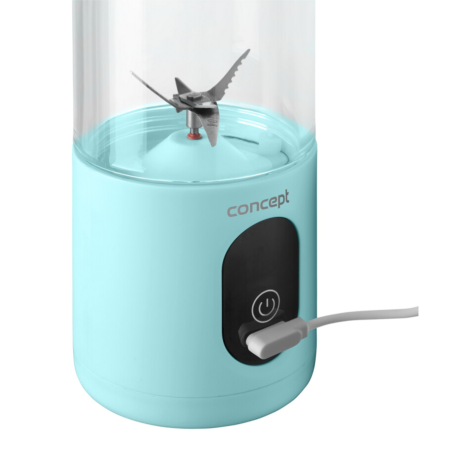 Concept SM4002 dobíjecí smoothie FitMaker, modrý - main (3)