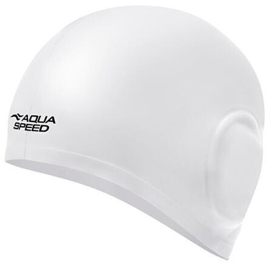 Aqua-Speed Volume Ear Cap koupací čepice bílá - main (0)