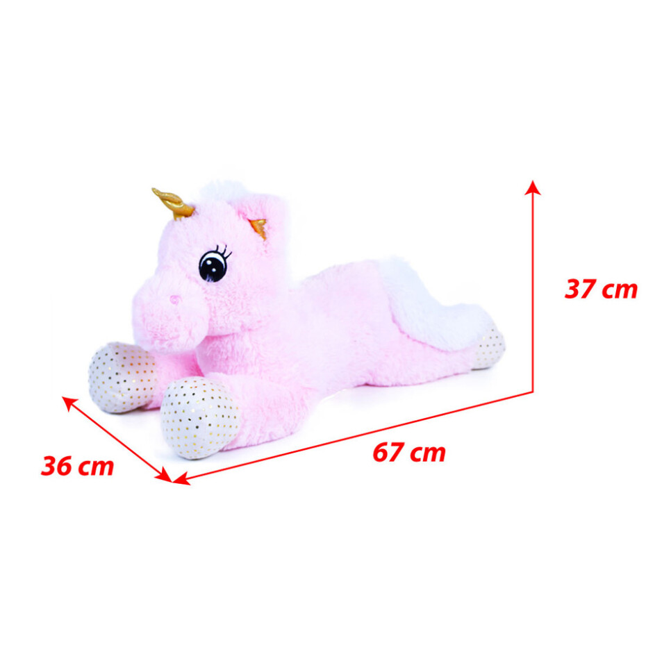 Rappa Velký plyšový jednorožec Niko, 70 cm - main (4)