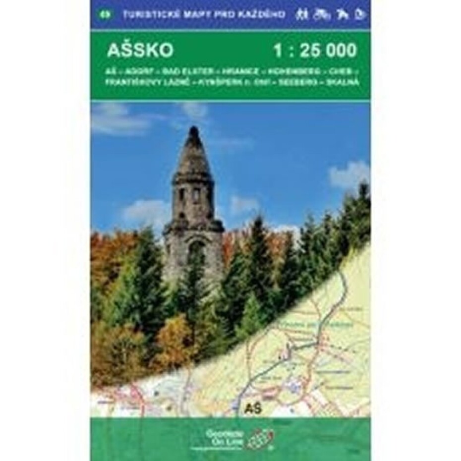 Ašsko 1:25T /49 Turistické mapy pro každého - main (0)
