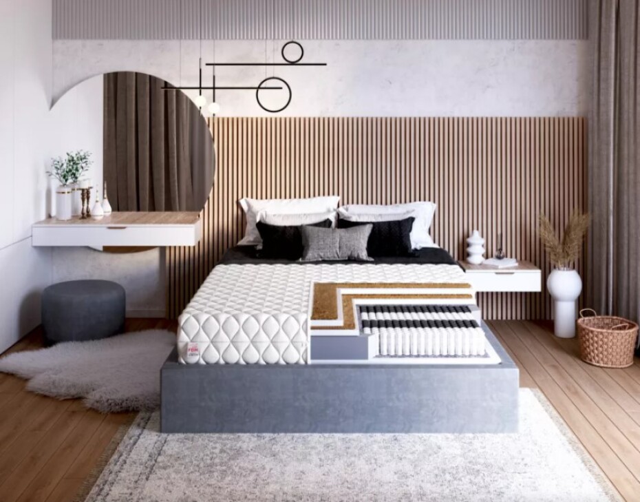 FDM Taštičková matrace FAMILY MAX DOUBLE Jersey | 180 x 200 cm - main (2)