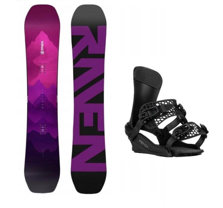 Raven Destiny dámský snowboard + Gravity Fenix black vázání - main (0)